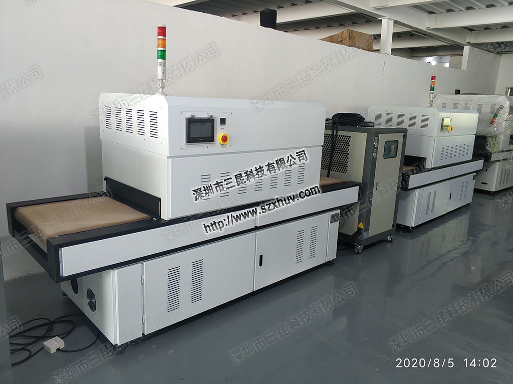 【廣西】UVLED固化機應用-PCB板元件封裝UV膠固化